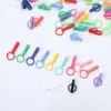 50Pcs Plastic Buckles Snap Hooks with O-Ring Link Cat Dog Collar Toy Hook Buckle Bag Key Ring DIY Accessories Parts ► Photo 3/6