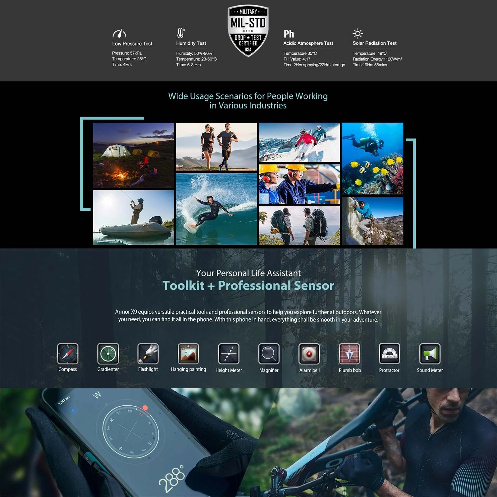 Ulefone Armor X9 IP69K Rugged Phone Android 11 Mobile Helio A25 Octa Core 3GB 32GB 5.5'' Screen Cell 5000mAh Smartphone OTG NFC