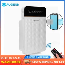 Luftreiniger HEPA-Filter Negative Ionen Luft Reiniger Entfernen Formaldehyd PM 2,5 Rauch Staub Automatische Monitore Fernbedienung 220V EU