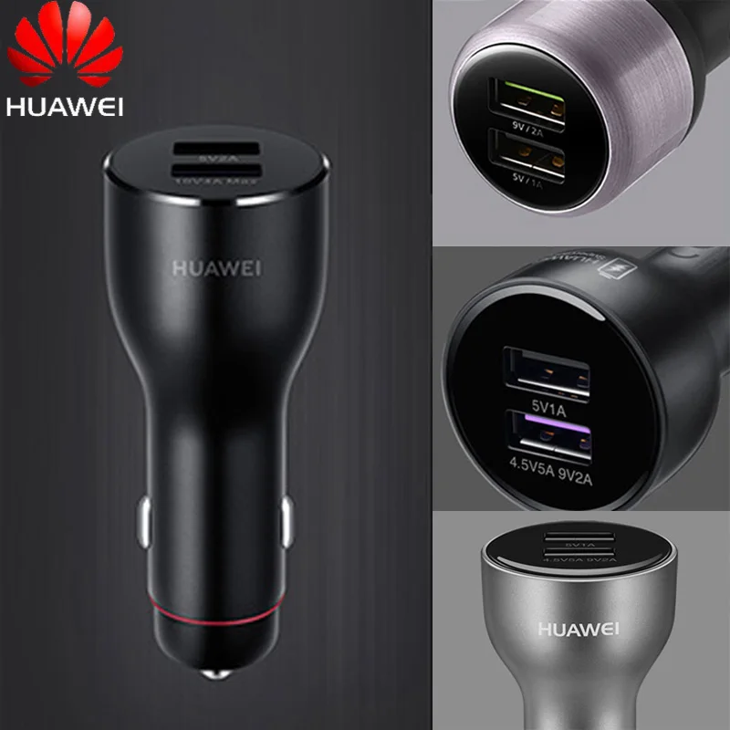 Оригинальное автомобильное зарядное устройство Huawei Supercharge 22 5 Вт 40 быстрое 18 Mate 30