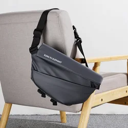 Men's Functional Messenger Bag Large Capacity Oxford Cloth Bag Men's Waterproof Shoulder Bag Messenger Bag Messenger Bag Men