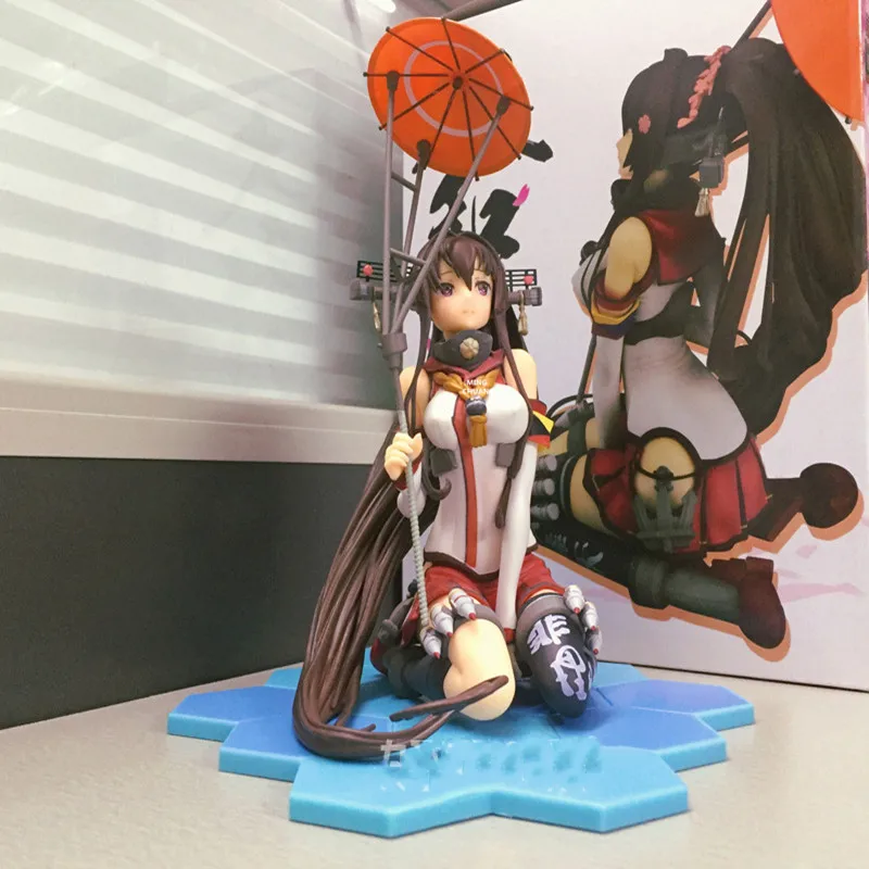 " Аниме сексуальные Фигурки Коллекционная флотилия Yamato корабль Niang украшение ПВХ фигурка Коллекционная модель игрушки коробка 18 см V183
