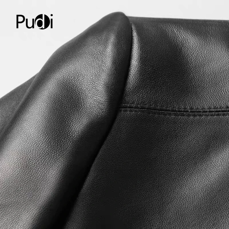 Pudi MT933 новые модные мужские куртки бейсбольные Пальто короткие оригинальные жакеты из овечьей кожи Верхняя одежда из натуральной кожи