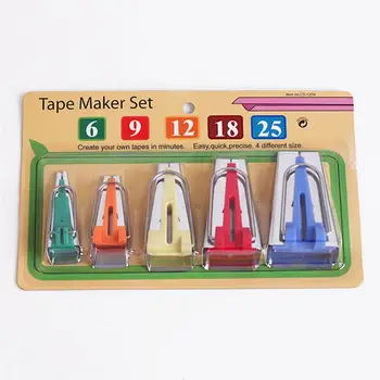 

5PCS Sewing Machine Accessories Sewing Machine Binding Tape Maker Practical Binding Tools Machine Parts for Sewing Machine Use