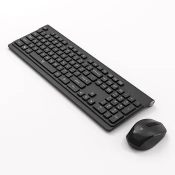 

Ultra-Thin Wireless Keyboard And Mouse Set Wireless 2.4G New Wireless Keyboard Mouse Combos For PC Laptop Home Office Use z0103