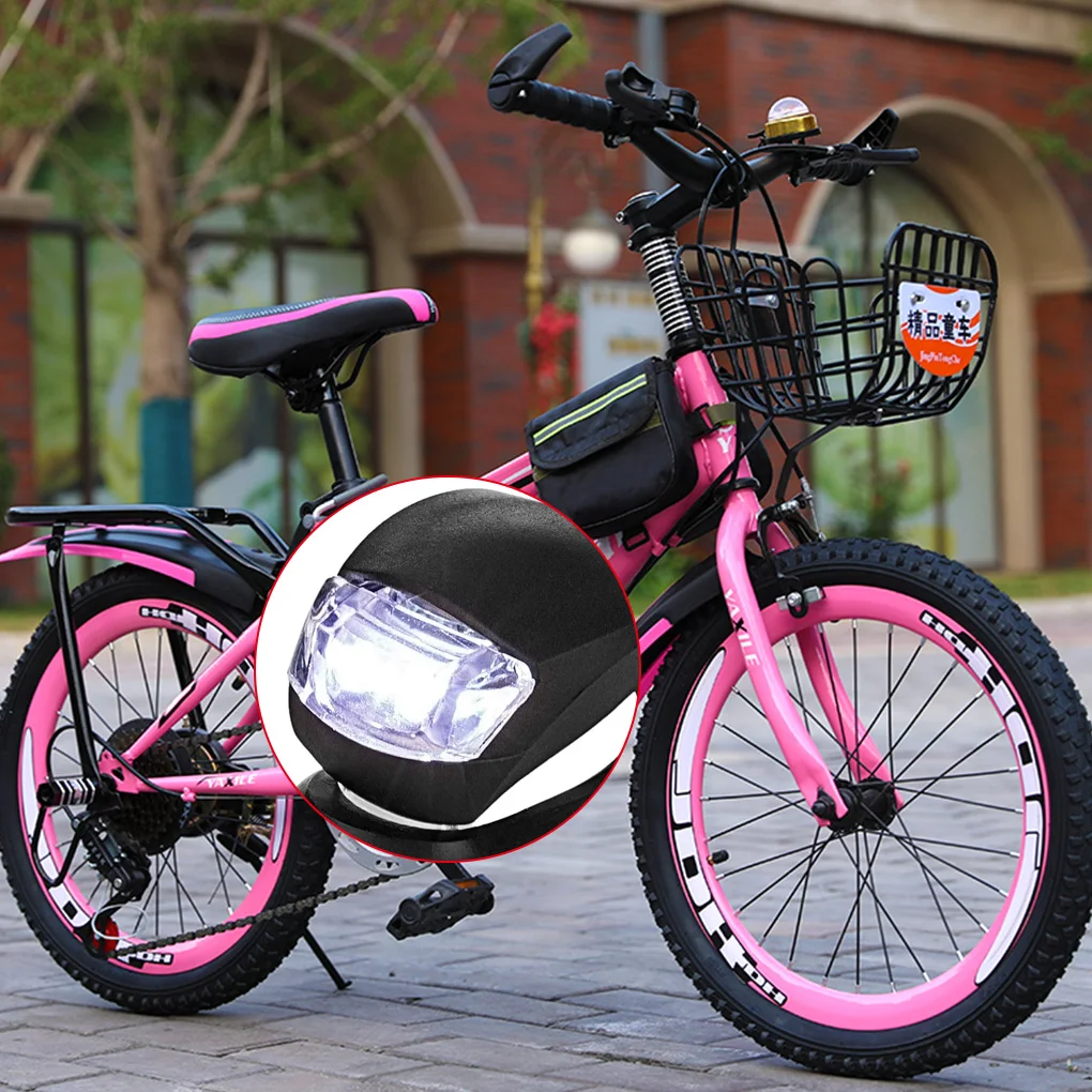 2Pc Silicone Bicycle Front Light LED Head Front Rear Wheel Bike Light Lamp Waterproof Cycling With Battery Bicycle Accessories