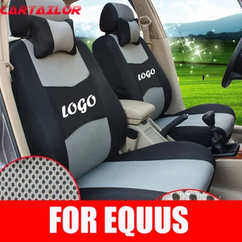 

CARTAILOR full set seat covers fit for hyundai equus car seat cover interior accessories set sandwich car styling seats supports
