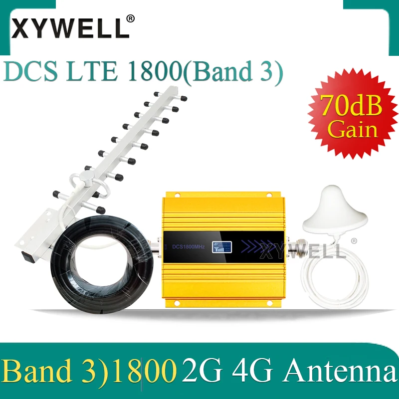1800 gsm ретранслятор 2G 4G LTE МГц Сотовый усилитель DCS 4g сеть сотовый телефон сигнала +