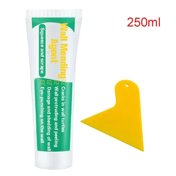 

250ML Wall Repairing Mending Paste Repair Cream Wall Mending Agent Wall Repair Cream Wall Crack Nail Repair Agent With scraper