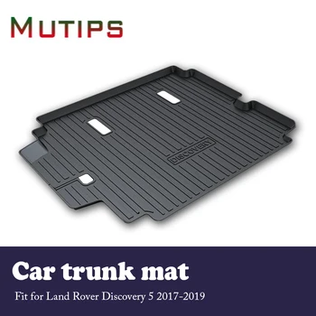 

Mutips 1Set Car Cargo rear trunk mat For Land Rover Discovery 5 2017 2018 2019 Waterproof carpet Anti-slip mat Car accessories