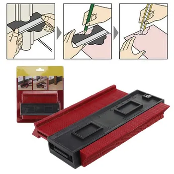 

Plastic Gauge Contour Profile Copy Gauge Duplicator Standard 5 Width Wood Marking Tool Tiling Laminate Tiles General Tools Tap#F