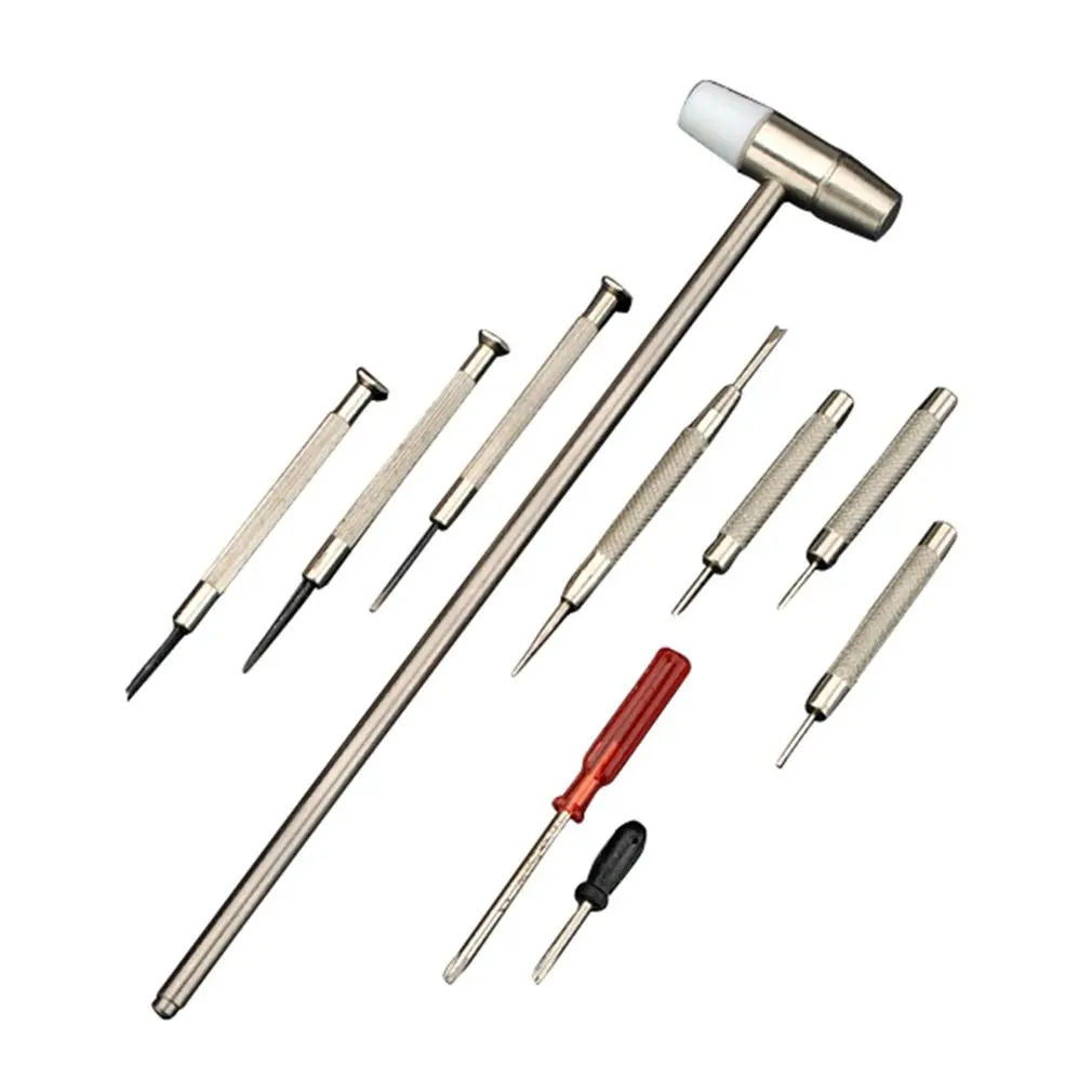 

16pcs/set Professional Watch Repair Tool Kit Watch Band Holder Case Opener Band Link Pin Wristwatch Battery Replacement Tool
