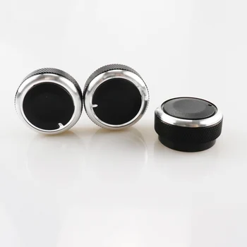 

For chevrolet Sail AC Knob Air Conditioning heat control Switch knob Aluminum alloy interior decoration accessory part 2010-2014