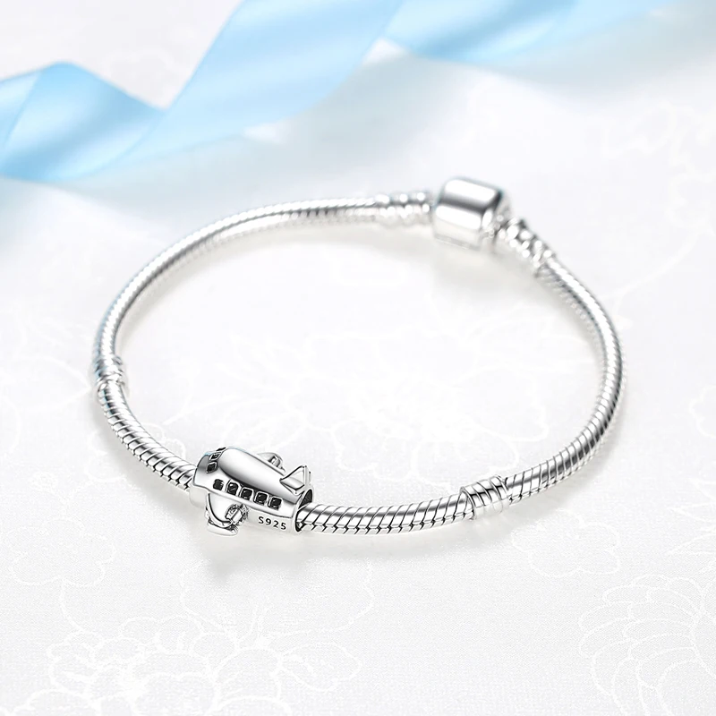 Breloque en forme de cube lettres/alphabet. « A »/« X0X0 »/baiser. Argent sterling massif 925. Pour les bracelets de style européen - France