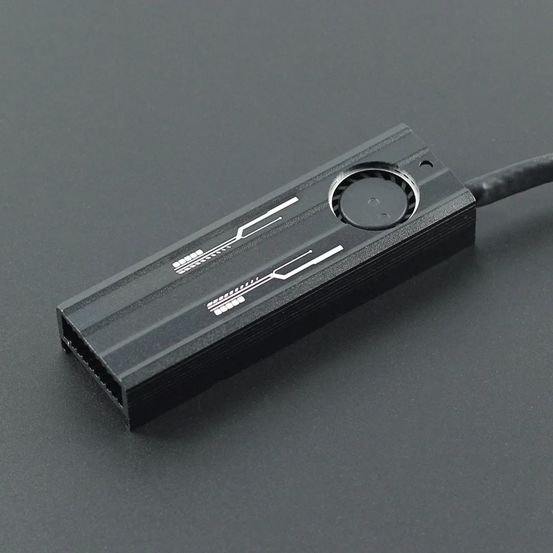 M.2 радиатор Ssd алюминиевый лист теплопроводность Кремниевая пластина охлаждающий вентилятор Радиатор Pcie Nvme ssd-радиатор
