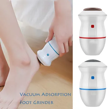 

HOT Electric Vacuum Adsorpt Foot Grinder Electric Foot File Vacuum Callus Remover Foot Files Clean Tools Feet Care for Hard
