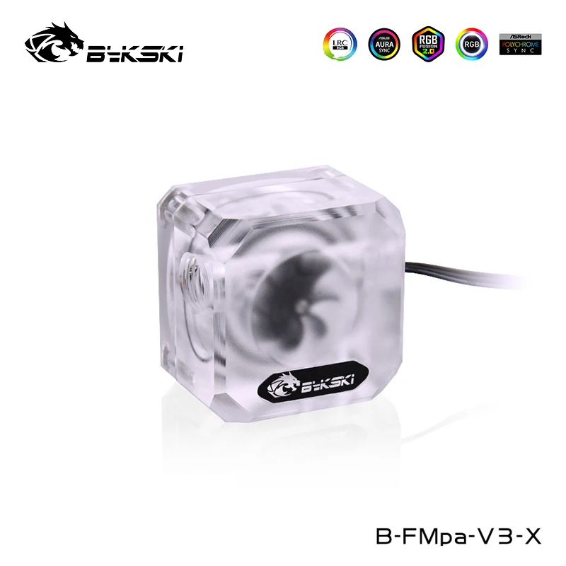 Bykski Water Flow 3xG1/4'', No Plugs, Water Cooling Flower