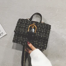 Модные роскошные сумки женские дизайнерские зимние вязаные высококачественные шерстяные сумки на плечо маленькие сумки через плечо для женщин