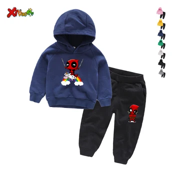 

toddler boys clothing set children clothing set kids girls clothes fashion 2020 Spring Autumn Cartoon Casual Sports Pants 2pcs