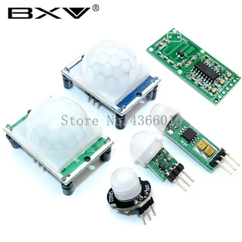 

1PCS RCWL-0516 HC-SR501 HC-SR505 SR602 AM312 Adjust IR Pyroelectric Infrared Mini PIR module Motion Sensor Detector Module