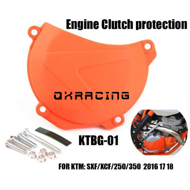 Motorcycle Engine Right Clutch Case Cover Guard Protector For 250 350 SXF EXCF SX-F EXC-F 2016 2017 | Автомобили и мотоциклы