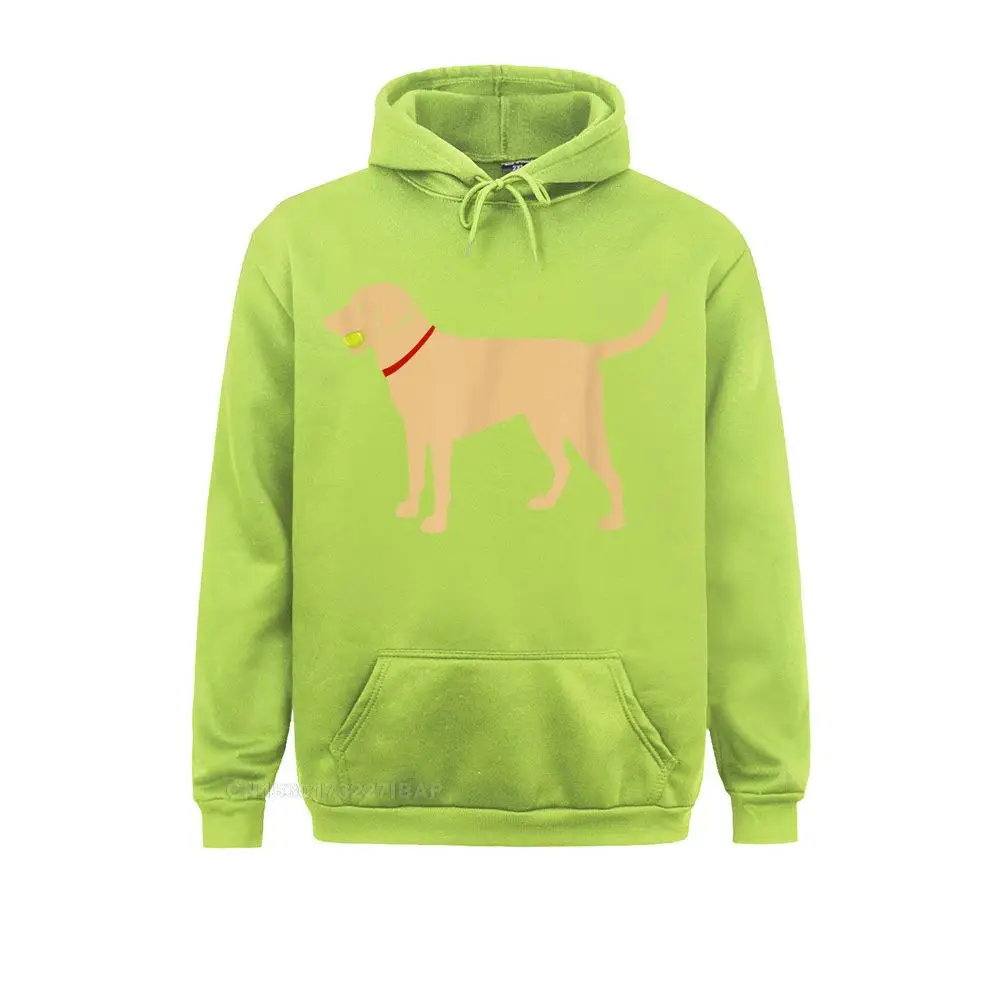Labrador Retriever Fetch Yellow Lab Play Ball T-Shirt 2021 Popular Women's Sweatshirts Long Sleeve Hoodies Novelty Sportswears