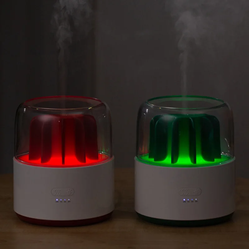 

200ml Cactus Aroma Diffuser Essential Oil Diffuser Ultrasonic Air Humidifier with LED Lamps Mist Maker Mini Home Air Purifier