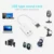 7.1 Внешний USB Аудио Звуковая карта USB to Jack 3,5 мм Аудио Адаптер для Наушников С Кабелем Микрофон Звуковая Карта для Ноутбука Ноутбук