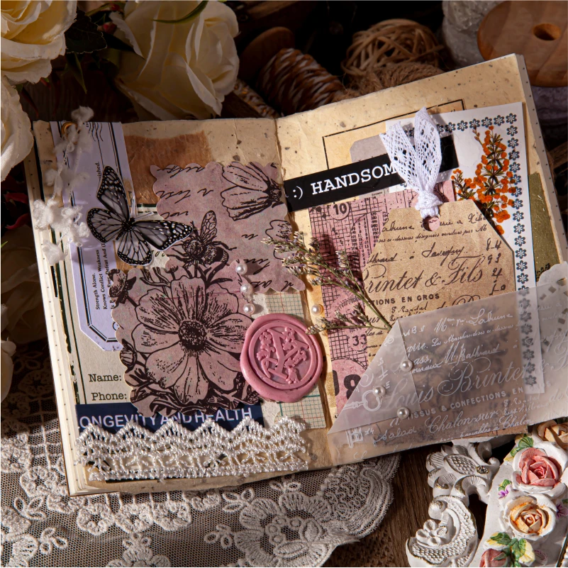 Paper Stickers 30pcs DIY Diary Deco Planner Decorative Stationery