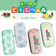 For Nintendo Switch Canvas Case Animal Crossing New Horizons Storage Bag Switch Lite Protection Cute Animal