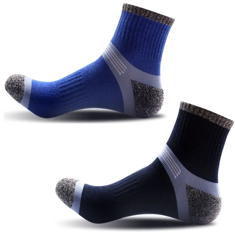 DOIAESKV 2 Pairs/lot Cotton Compression Socks for Man Trekking Formal Hiking Socks Meia Funny Colorful Socks Happy Socks Men