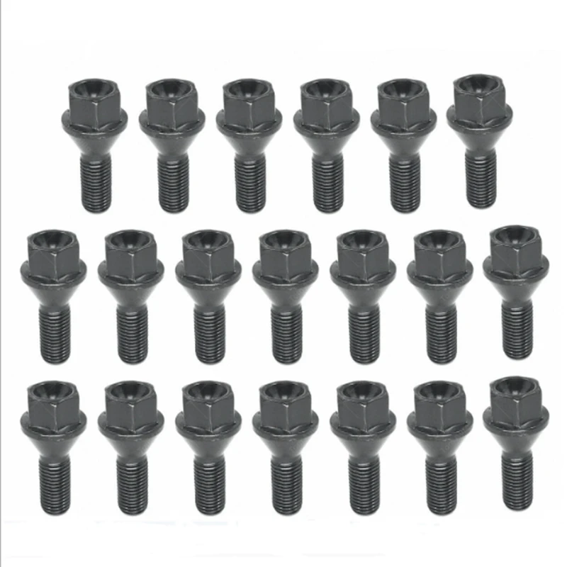 20Pcs Wheel Lug Bolt Nuts for BMW E46 325 E90 E39 E60 E53 36136781150