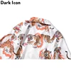 Dark Icon Tiger Full Print Hip Hop Shirt Men Women 2022 Summer Streetwear Men's Shirt Casual Shirts for Men ► Photo 3/6