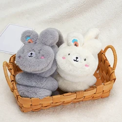 New Cute Winter Warm Earmuff For Girls And Boys Plush Warm Rabbit Earcap Children Lovely Winter Earmuffs Ear Cover Earwarmers
