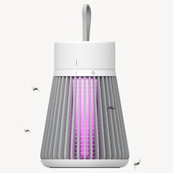 

100W 5V 360° Mosquito Killer Insect Repellent Lamp USB Rechargeable UV LED Electronic Mosquito Trap Light Mosquito Dispeller