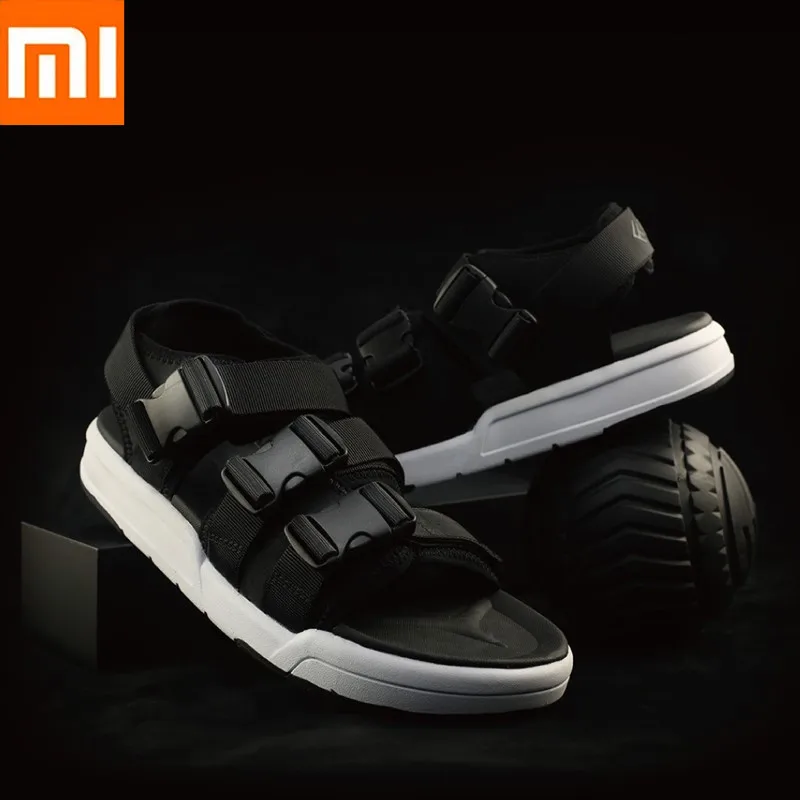 

2019 Xiaomi FREETIE summer Curved Buckle Sandals Soft EVA bottom damping non-slip Sport Leisure outdoor Beach shoes for men