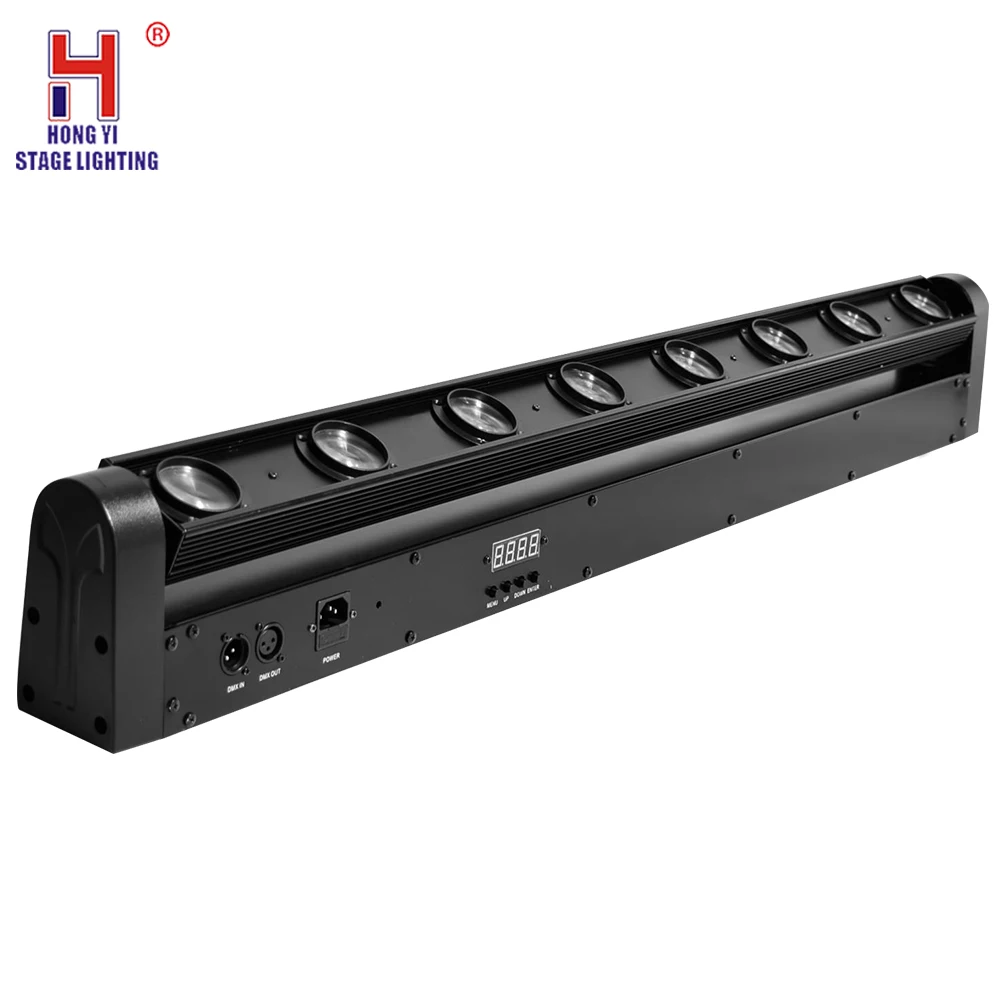 

Led Beam RGBW 4in1 8x12W Moving Head Light Stage Lighting For Wedding DJ Disco Bar Event Party Show