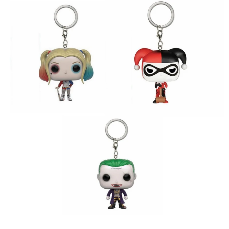 Set X 5 Llaveros Hot Toys Suicide Squad Joker Harley Quinn Set X 5 Llaveros Hot Toys Suicide Squad Joker Harley Quinn