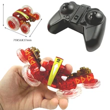 777-610 мини тумблинг трюк автомобиль самосвал Дистанционное управление автомобиль внедорожный пульт дистанционного управления модель автомобиля зарядка динамическая детская игрушка