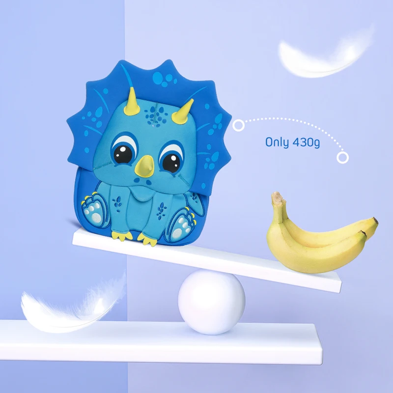 Cocomilo сумка для детей 3-5 лет, детские рюкзаки с изображением животных из мультфильмов, динозавр, школьный ранец для детского сада, единорог