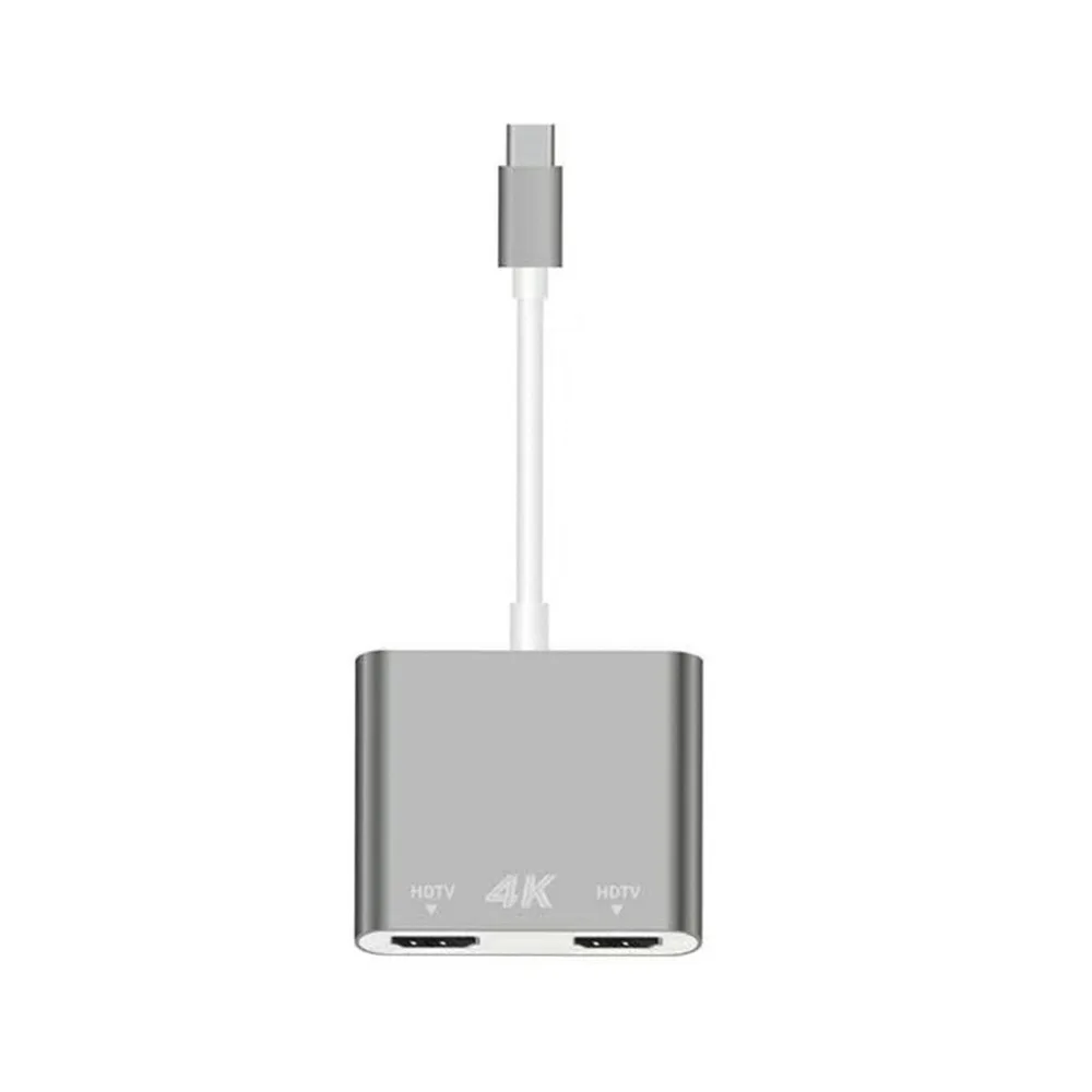 Адаптер type-C к HDMI USB-C кабель конвертер для samsung Galaxy Note10/10+ 4K x 2K разрешение двойной выход 40AUG19