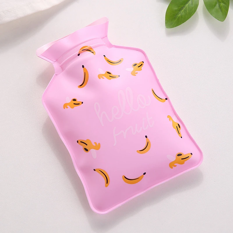 banana Портативная мини-грелка, милая мультяшная грелка, теплые бутылки для воды, зимние согревающие бутылки - Цвет: banana