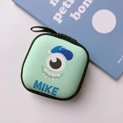 Дисней Микки мультфильм монета кошелек Минни мальчик девочка Монета Сумка сумка для хранения гарнитуры зарядное устройство кабель для хранения данных коробка клатч - Цвет: 1