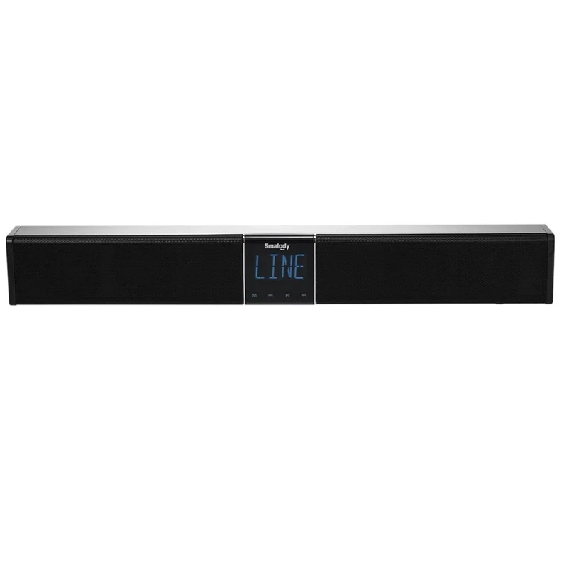

FFYY-Smalody Wireless BT Speakers 20W/Home Theater Stereo Subwoofer/with 2 inch LCD Display/support line in TF Card/Music Play/f