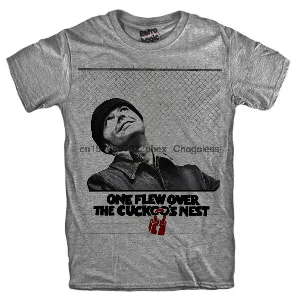 Один летел по футболке гнездо кукушки Милос Форман Джек Николсон |