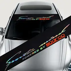 HiMISS Красочные Светоотражающие украшение наклейки для автомобиля s Стайлинг Передняя наклейка на ветровое стекло наклейка