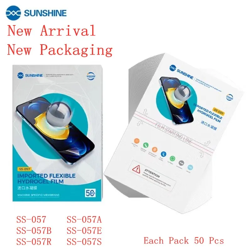 Sunshine SS-057H 057A ТПУ Мягкая HD пленка для экрана телефона гибкий гидрогелевый лист |