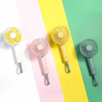 

Mini Desk Fan Portable Mobile Holder Fans Handheld Outdoor USB Fan Small Desktop Office Rechargeable