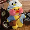 30cm coréen Netred portant de l'acide hyaluronique petit canard jaune poupée canards Lalafanfan canards en peluche peluches canards poupée anniversaire Gi ► Photo 3/6