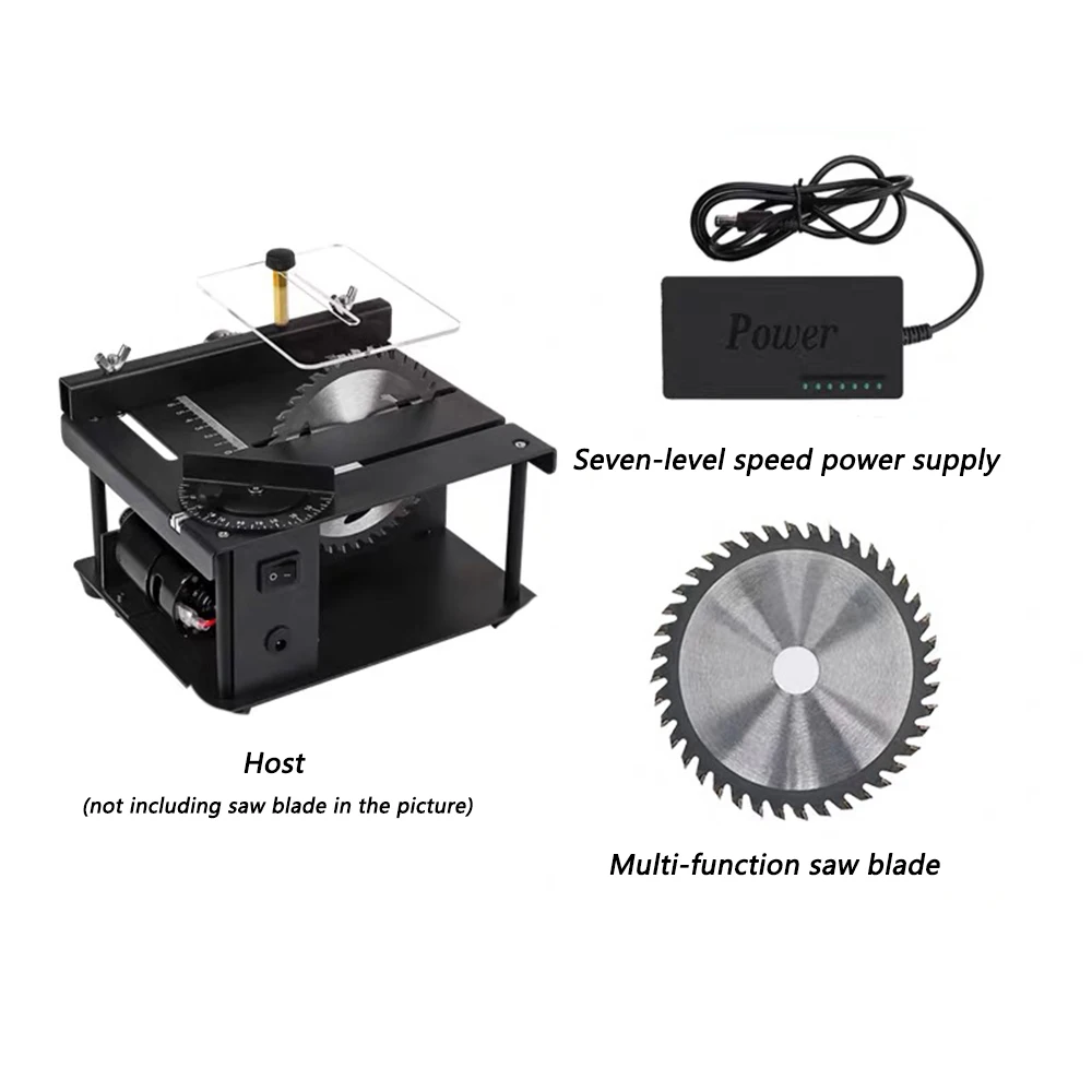 US $78.92 Multifunctional Small Cutting Mini Table Saw Diy Woodworking Jade Chainsaw Table Grinding Machine Precision Model Tool